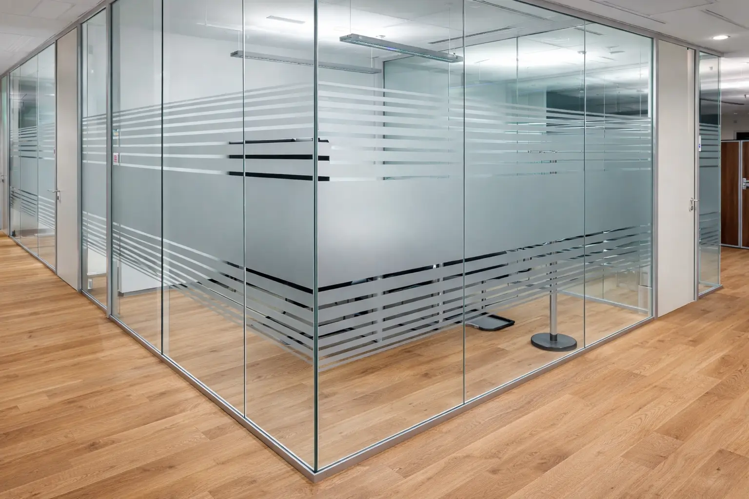 Office Glass Partition Walls and Conference Room Installation in Vancouver by Vancity Glass